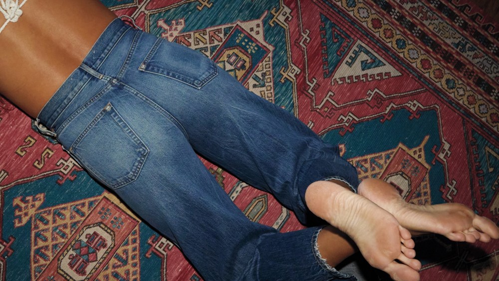 Outerknown's Brook Wide Leg jean.