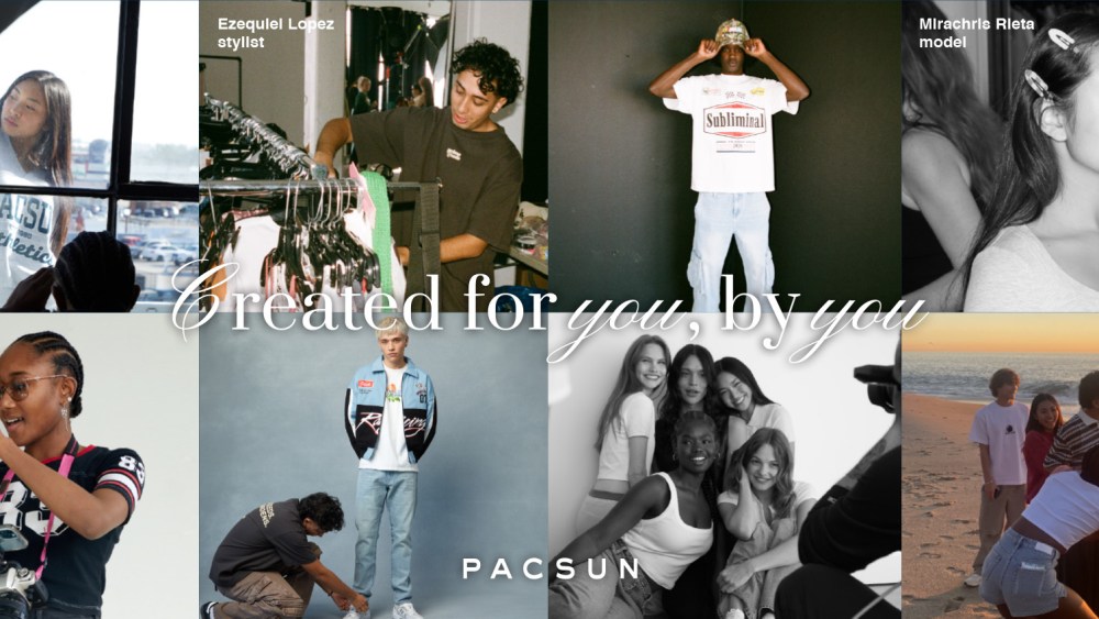 The PacSun collective engages Gen Z by having them co-create content.