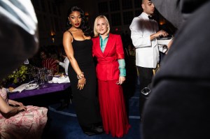 Megan Thee Stallion and Patricia Arquette