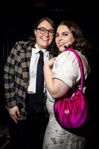 Bonnie-Chance Roberts and Beanie Feldstein