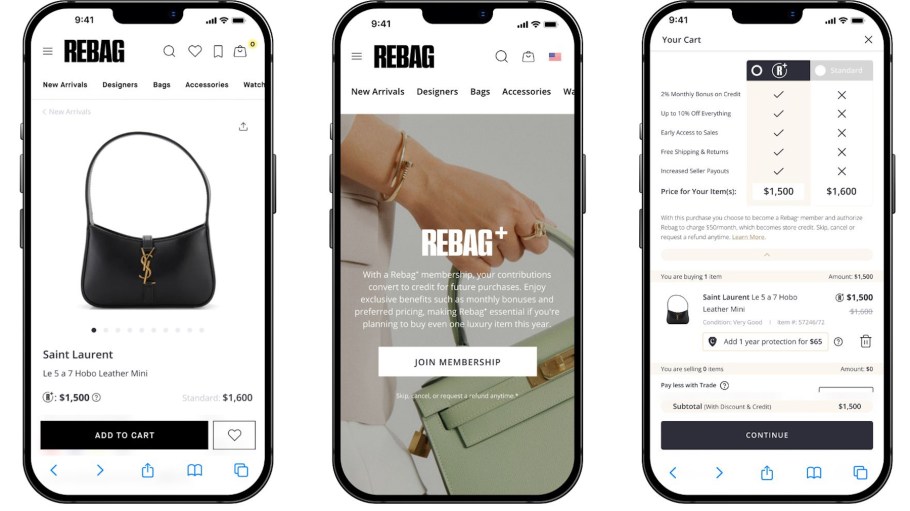 Rebag unveils first of its kind membership program, Rebag+