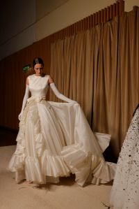 Backstage at the Richard Quinn Spring 2024  Ready-to-Wear Collection