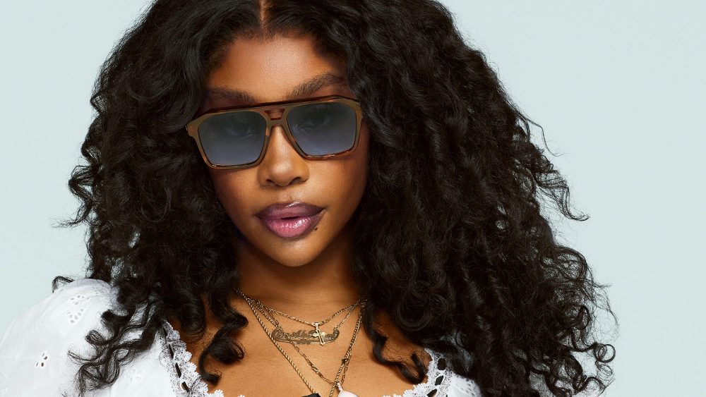SZA for Quay, campaign, edit, sunglasses, spring 2024