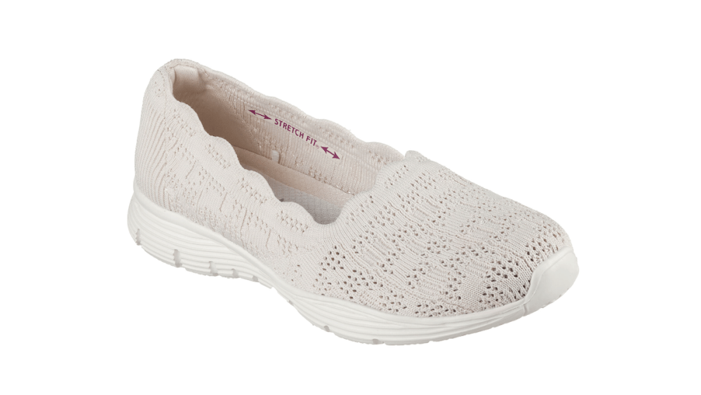 Skecher scalloped shoe