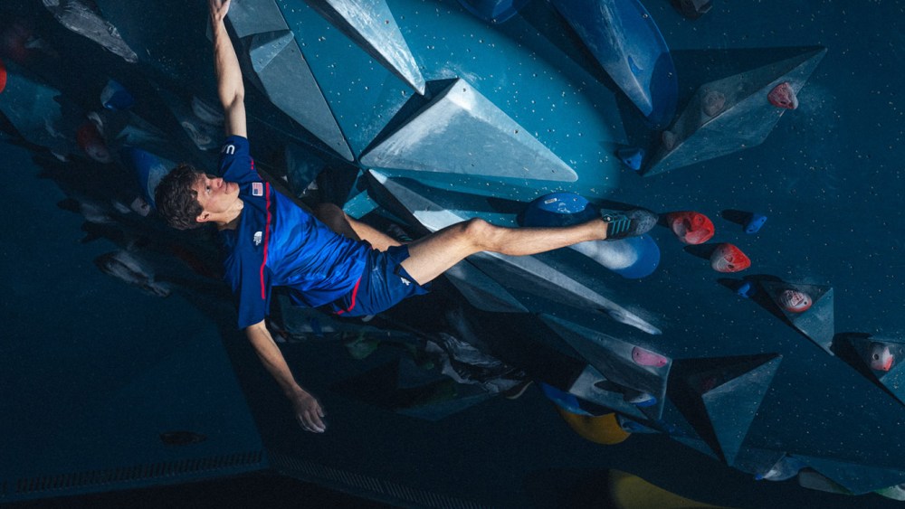 Team USA's sport climbing uniforms from The North Face.
