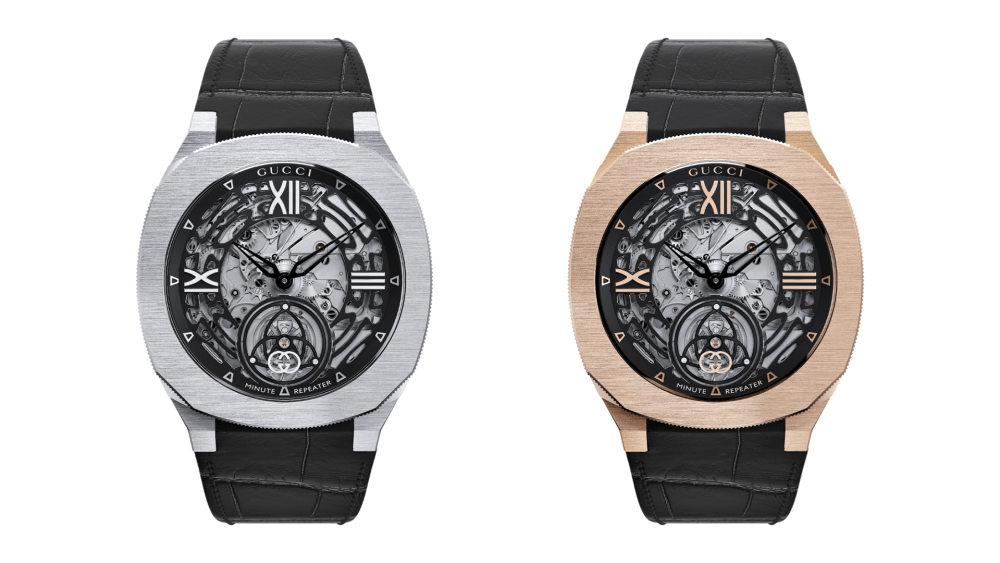 The Gucci 25H Minute Repeater watches.