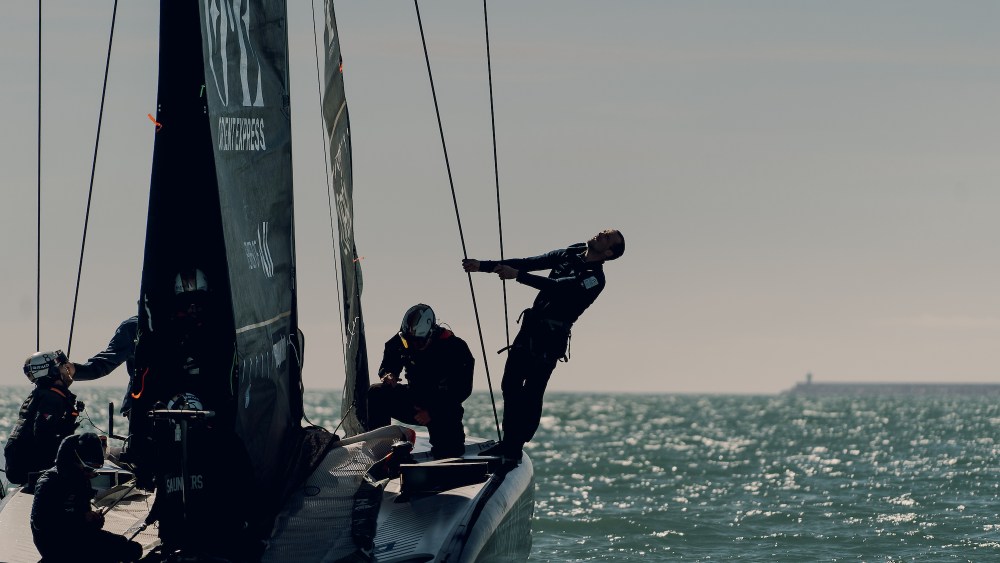 The Orient Express Racing Team crew