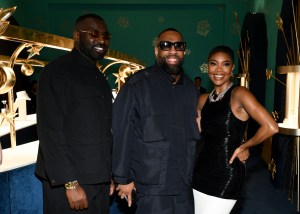 Wayman Bannerman, Micah McDonald and Gabrielle Union