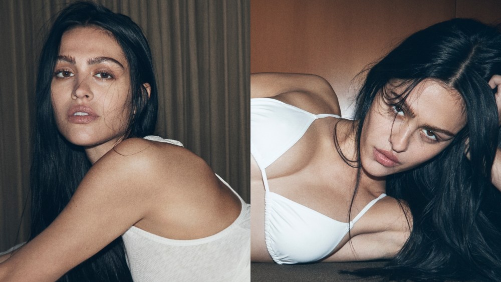 Amelia Gray models for Frame campaign photo, chateau marmont, lisa rinna daughter
