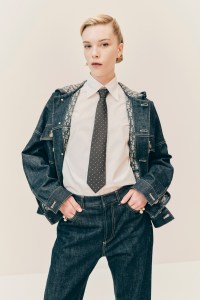 Backstage at the Dior Fall 2024 ready-to-wear show