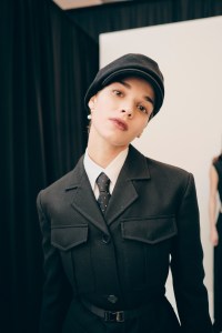 Backstage at the Dior Fall 2024 ready-to-wear show