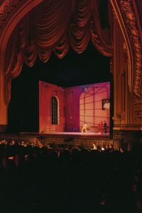 A rehearsal of the ballet Carmen featuring costumes designed by Gabriela Hearst.