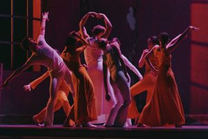A rehearsal of the ballet Carmen featuring costumes designed by Gabriela Hearst.