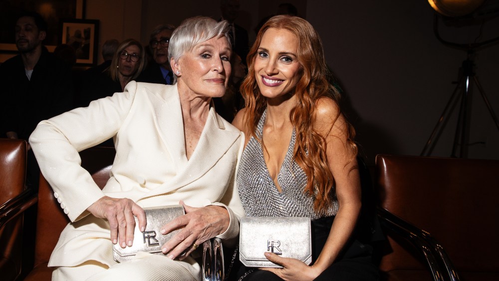 Glenn Close and Jessica Chastain