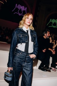 Diane Kruger at Dior Pre-Fall 2024 Show held at the Brooklyn Museum on April 15, 2024 in New York.