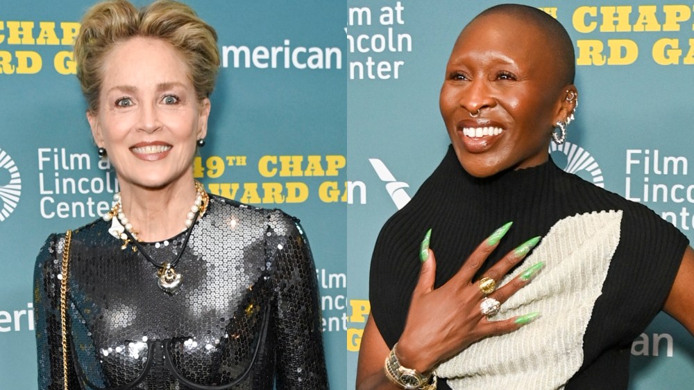 sharon stone, cynthia erivo