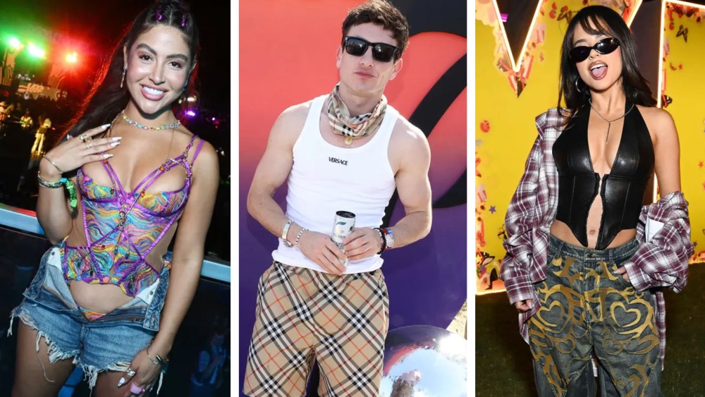 worst dressed coachella celebrities and influencers 2024, barry keoghan, becky g