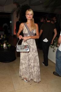 Paris Hilton  attends the Helio launch summer party of  "Ocean" to benefit Heal the Bay at the Sunset Tower Hotel on August 8,2007 in West Hollywood, California.