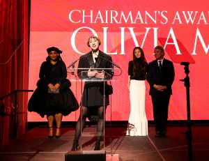 Paloma Elsesser, Olivia Meyer, Vera Wang, and John Tighe