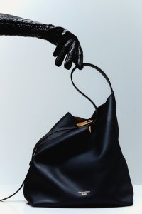 Louis Vuitton Low Key Hobo MM handbag; stylist’s own gloves.