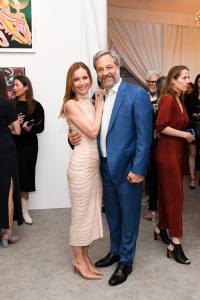 Leslie Mann and Judd Apatow