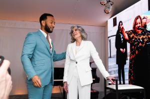 John Legend and Jane Fonda