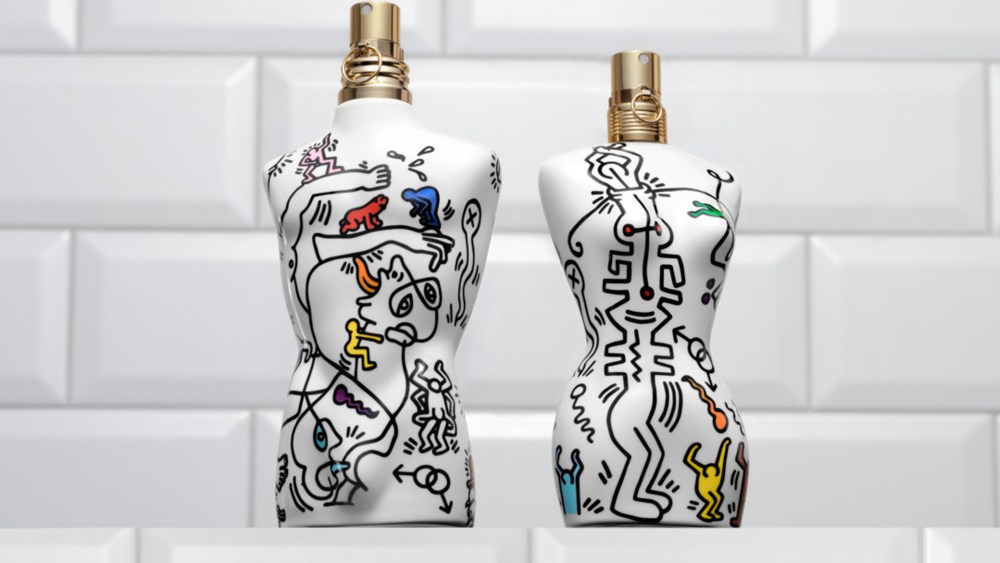 Jean Paul Gaultier Pride month perfume bottle