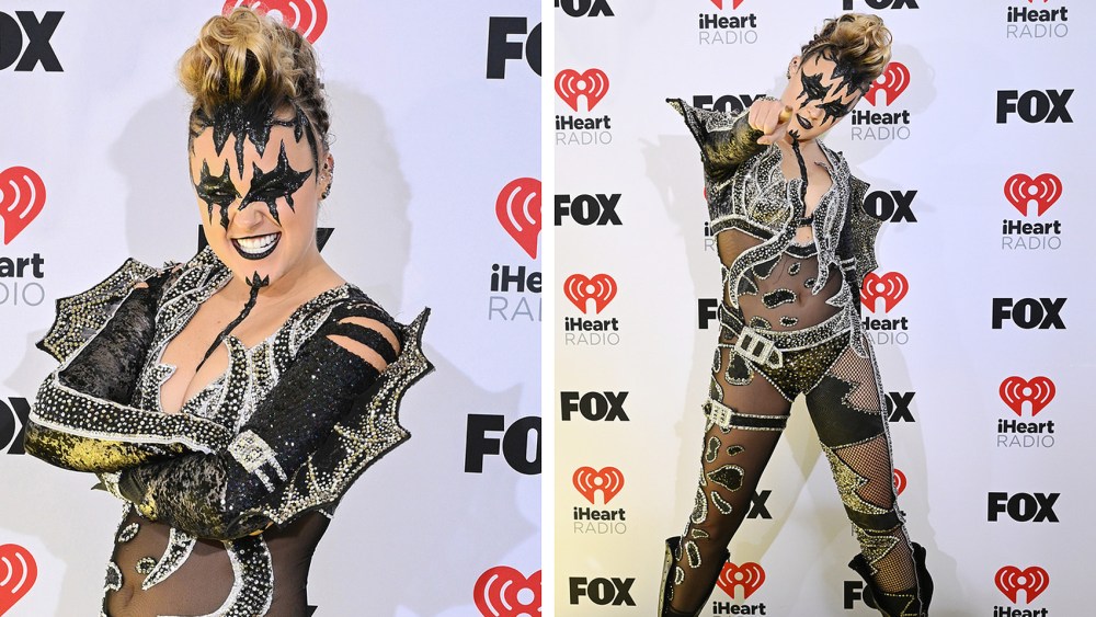 JoJo Siwa at 2024 iHeartRadio Music Awards in Hollywood, Calif, kiss, hairline