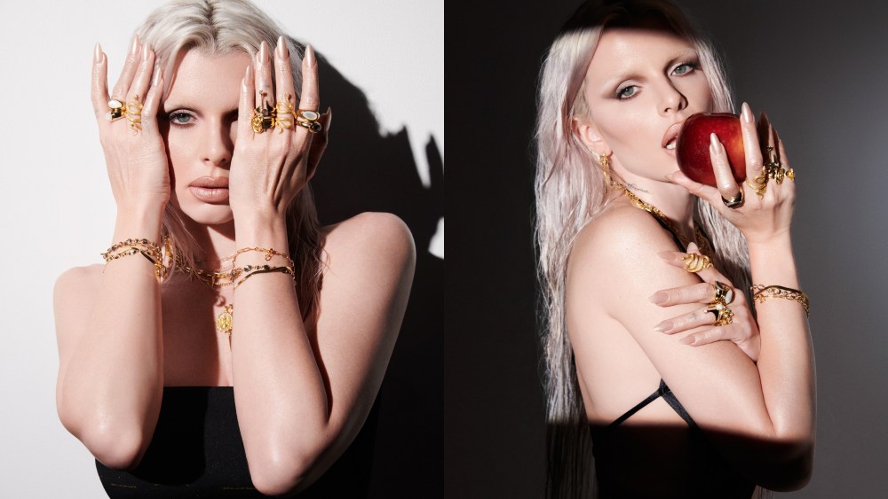 Julia Fox for Awe Inspired Jewelry's Lilith Campaign