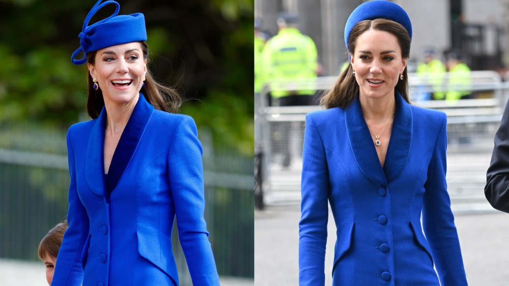 Kate Middleton at Easter services in 2023, and Commonwealth Day Service in 2022
