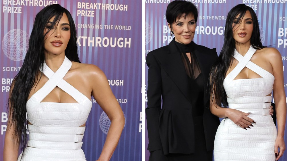 Kris Jenner and Kim Kardashian attend the 10th Annual Breakthrough Prize Ceremony at Academy Museum of Motion Pictures on April 13, 2024 in Los Angeles, Calif.