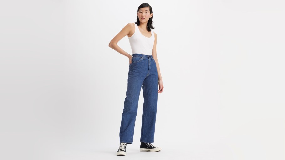 The Levi’s Vintage Clothing team has recreated the oldest pair of women’s jeans in the Levi’s Archives while honoring the woman who used to wear them.