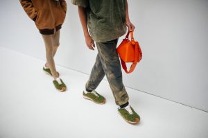 Backstage at Loewe RTW Men's Spring 2023