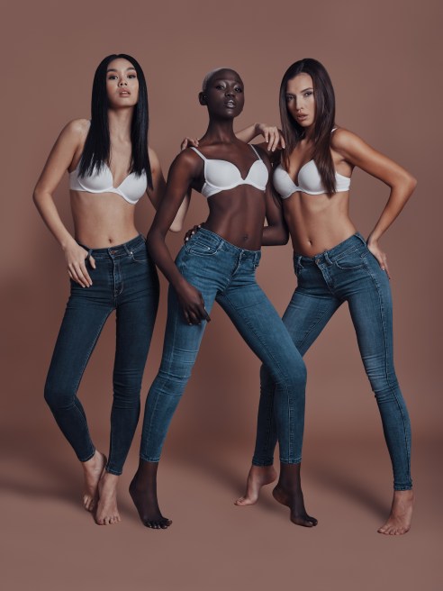 FitSense allows brands to customize jeans with targeted compression shaping.