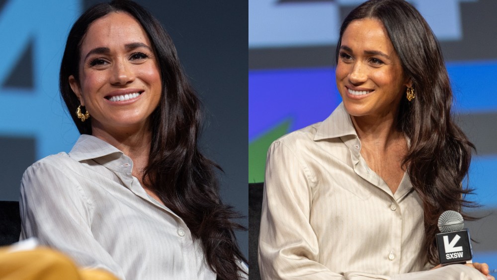 Meghan, Duchess of Sussex, attends the "Keynote: Breaking Barriers, Shaping Narratives: How Women Lead On and Off the Screen," during the SXSW 2024 Conference and Festivals at the Austin Convention Center on March 8, 2024, in Austin, Texas.