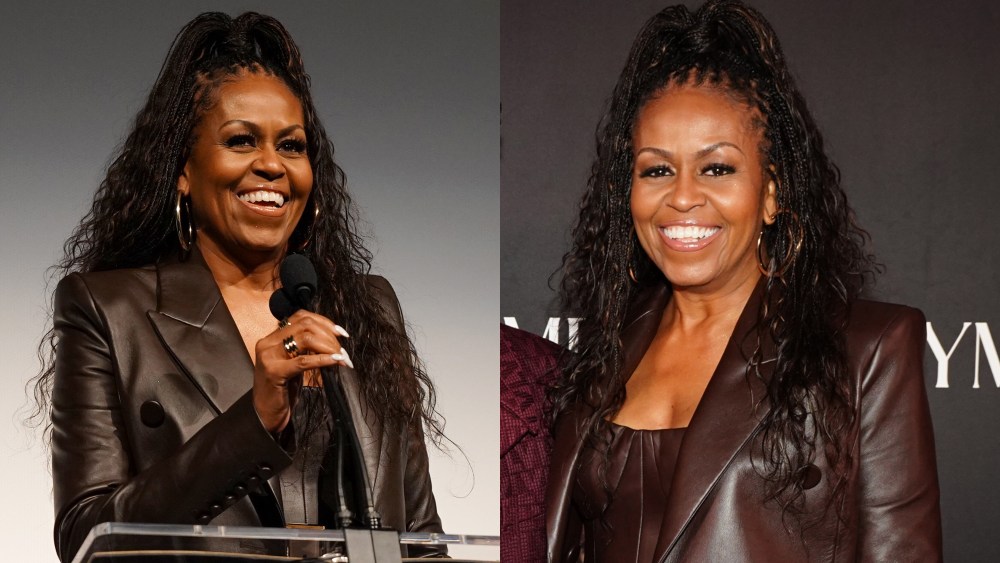 Michelle Obama attends the "American Symphony" New Orleans Premiere on Dec. 7, 2023.
