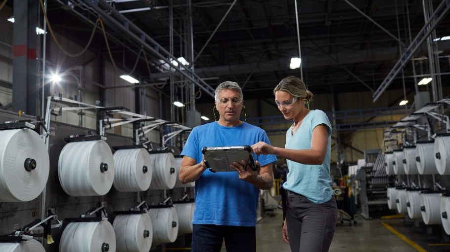 American producers, including textile mills, saw growth in March.