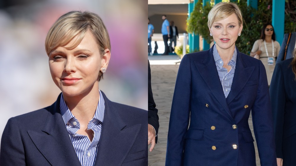 Princess Charlene of Monaco attends the Rolex Monte-Carlo Masters