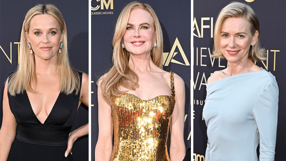 Reese Witherspoon, Nicole Kidman, Naomi Watts, the 49th AFI Lifetime Achievement Award Gala Tribute celebrating Nicole Kidman at the Dolby Theatre on April 27 in Los Angeles.
