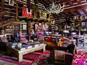 The Saloon at Ricky and Ralph Lauren’s Double RL Ranch in Colorado.
