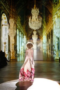 Roberto Cavalli's spring 2008 show at Milano Moda Donna Sala Senato in Milan.
