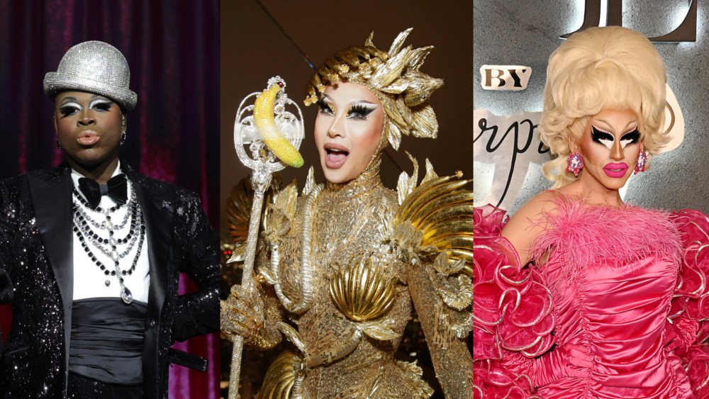 Bob the Drag Quen, Nymphia Wind and Trixie Mattel.