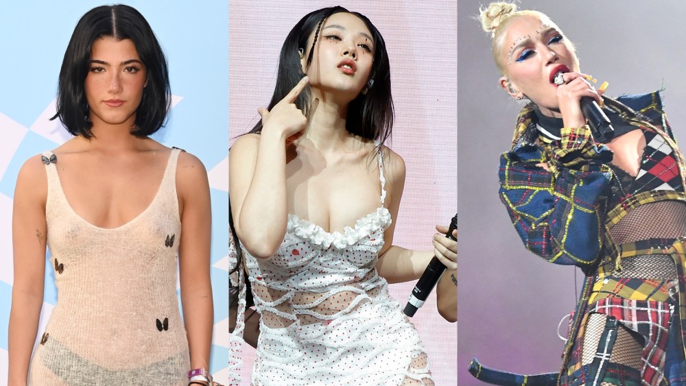 Charli D'Amelio, Bibi, Gwen Stefani, see through outfits, sheer fashion trends at coachella 2024