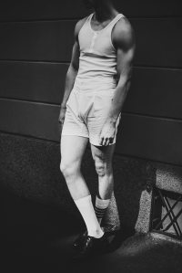 A look at the Thom Browne collaboration with Frette.