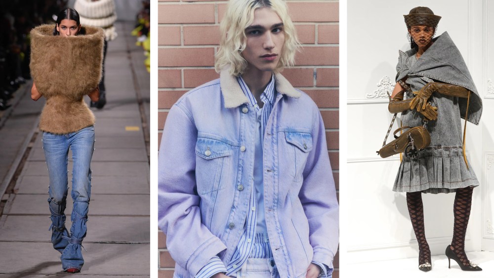On closer inspection, there's more to Fall 2024 denim than loose fits and dark washes.