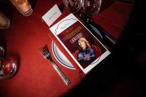 The scene at a dinner hosted by Laura Dern and Gherardo Felloni to celebrate the launch of Vivier Express.