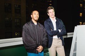 Lewis Hamilton and Toto Wolff