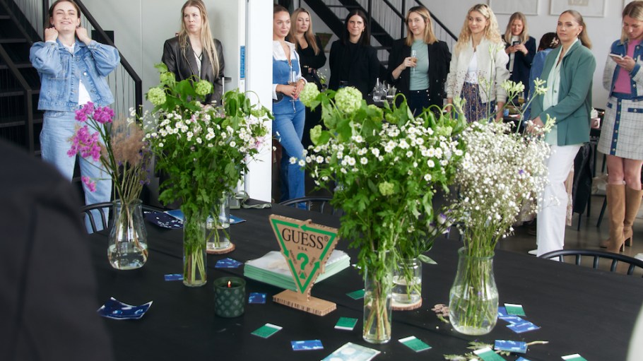 Guess Eco's influencer event on April 25 in Berlin