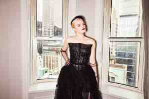 Gayle Rankin in Prabal Gurung