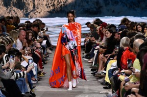 A look from the Alix Higgins show at Australian Fashion Week.
